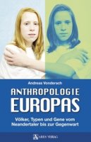 Vonderach, Andreas: Anthropologie Europas: Völker, Typen und Gene vom Neandertaler bis zur Gegenwart