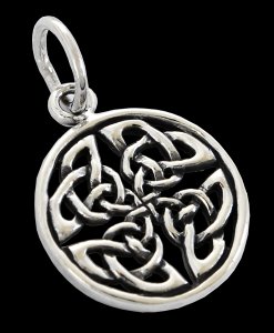 Silberanhänger Keltisches Symbol der Erde