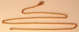 Wikinger Halskette Bronze Ingun 41 cm