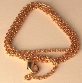 Wikinger Halskette Bronze Ingun 46 cm