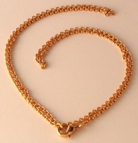 Wikinger Halskette Bronze Ingun 56 cm