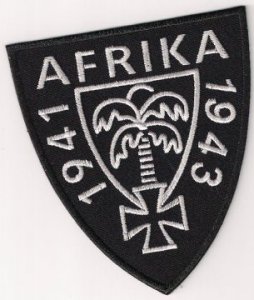 Aufnäher: Afrika 1941 - 1943