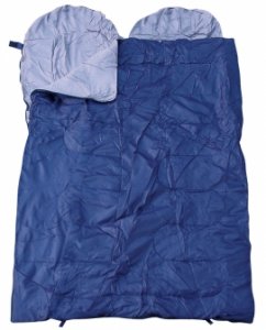Doppelschlafsack blau