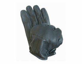 DW Handschuhe Defender Plus mit Quarzsandfüllung (Schnitthemmend, Schwarz)