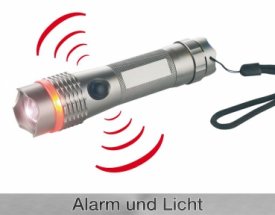 Alarm: Taschenlampe Personal Guard Pro LED