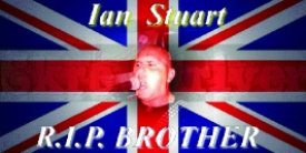 Skrewdriver Plakat - Ian Stuart - R.I.P. Brother