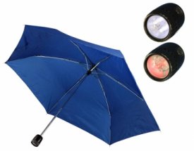 Taschen-Regenschirm mit LED