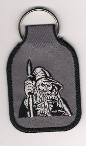Schlüsselanhänger Odin mit Raben